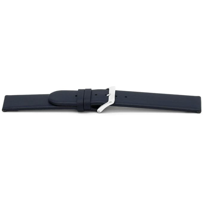 Horlogeband C607 Classic Blauw Ongestikt 12x12 mm