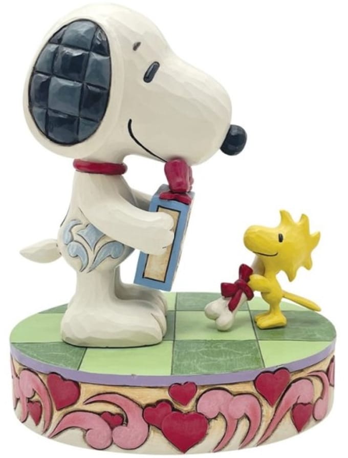 Beeld Peanuts By Jim Shore - Snoopy Valentine