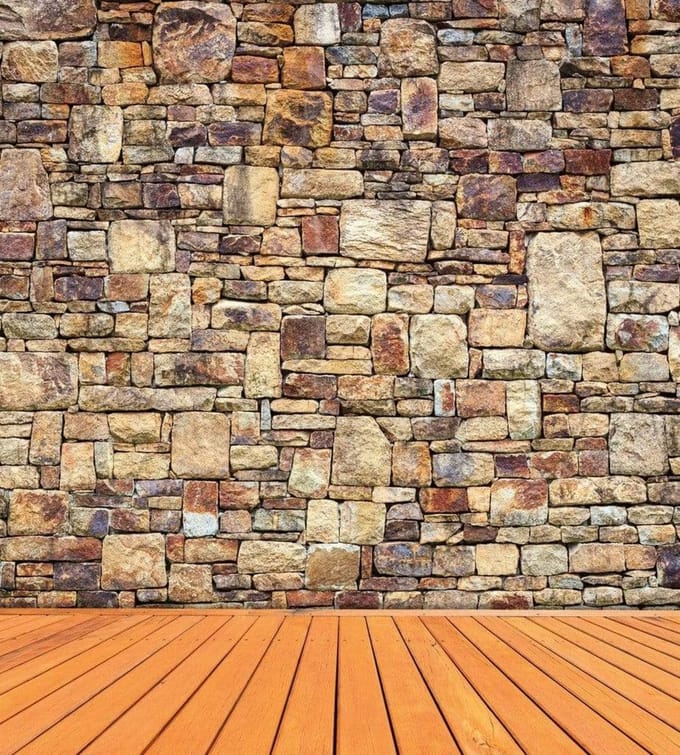 Fotobehang - Rock Wall 225x250cm - Vliesbehang