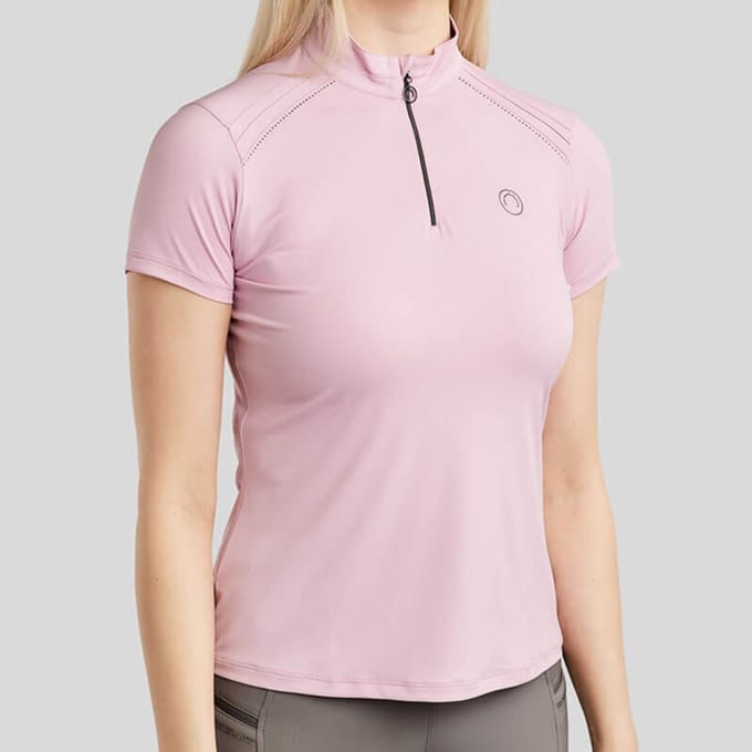 Shirt Montar MoPearl Pintuck Candy Pink - M