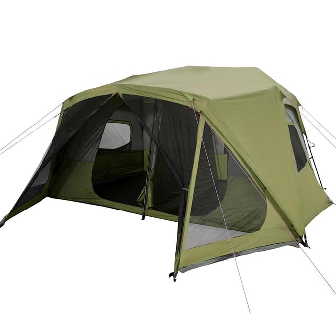 vidaXL - Tent - 10-persoons - waterdicht - snelontgrendeling - groen