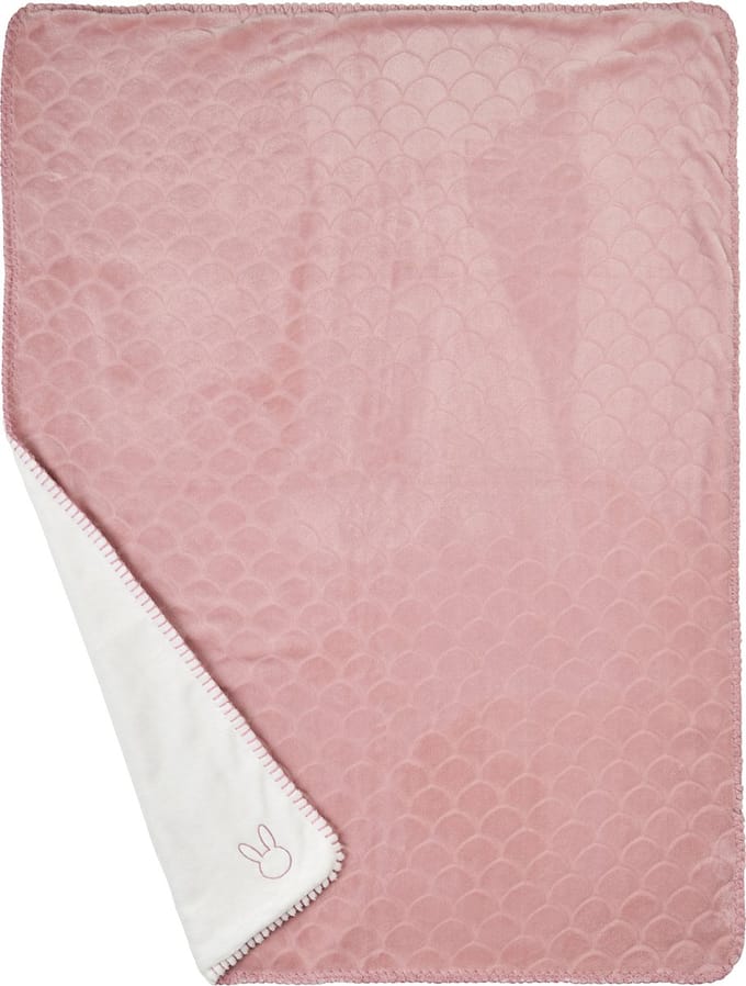 Nattou LAPIDOU Dekentje - 100 cm - Wavy Oudroze