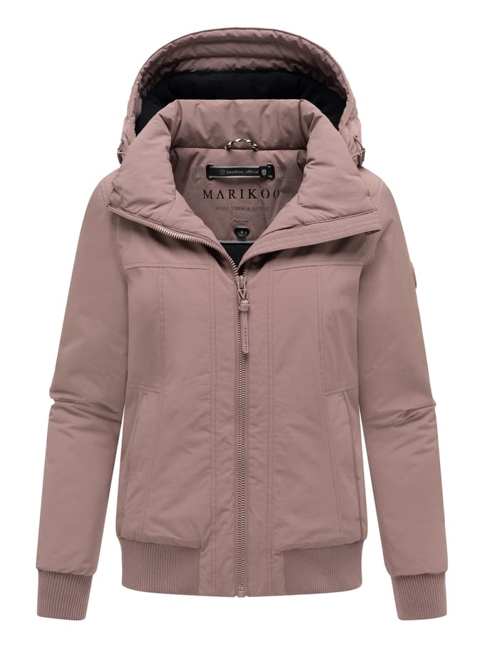 Marikoo dames winter bomberjack Mooni met fleecevoering
