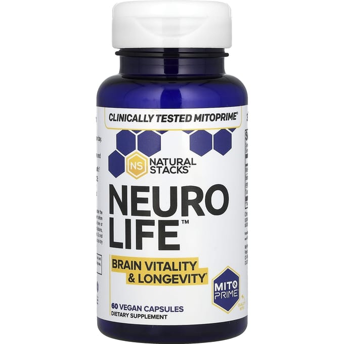 Natural Stacks, Neuro Life, 60 vegetarische capsules
