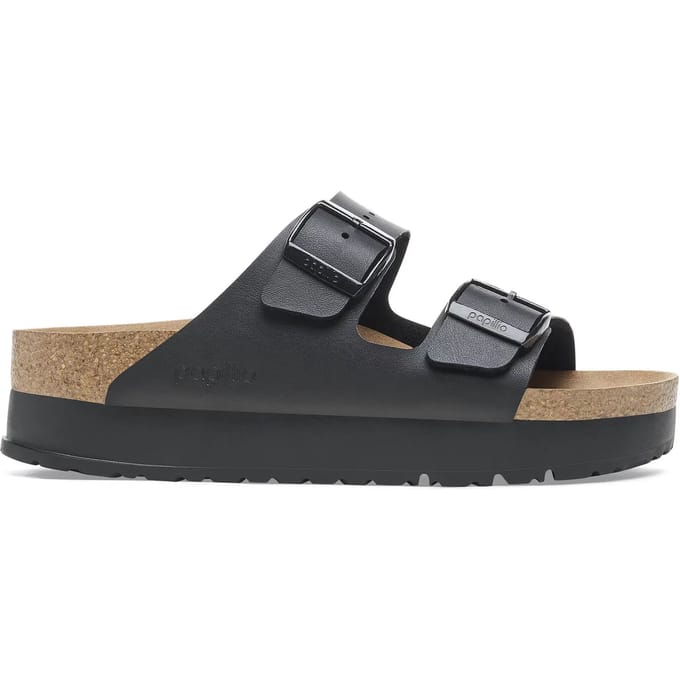 Slippers Papillio Arizona Flex Platform BF Black VEG