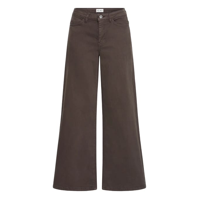 ICHI - IHZIGGY WIDE PA - Dames - Relaxed fit jeans