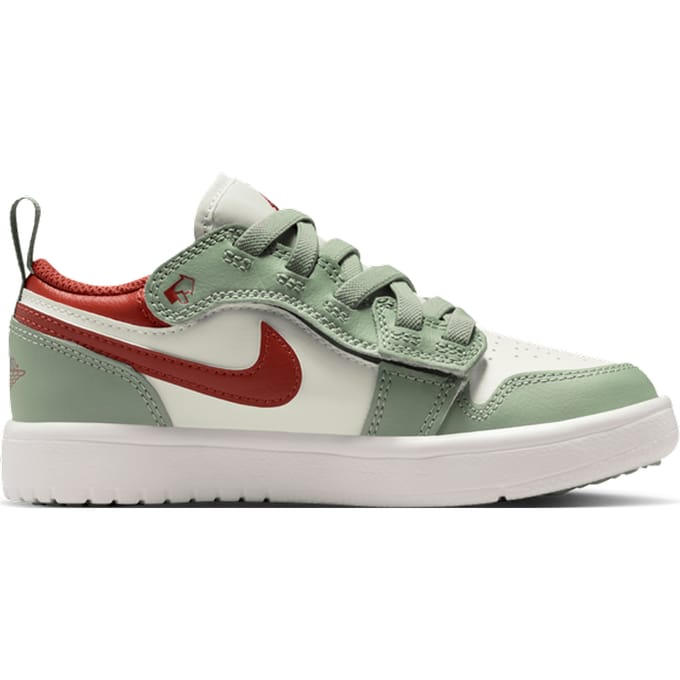 Jordan 1 Low Peuterschoenen - Wit - Maat 34 - Mesh/Synthetisch
