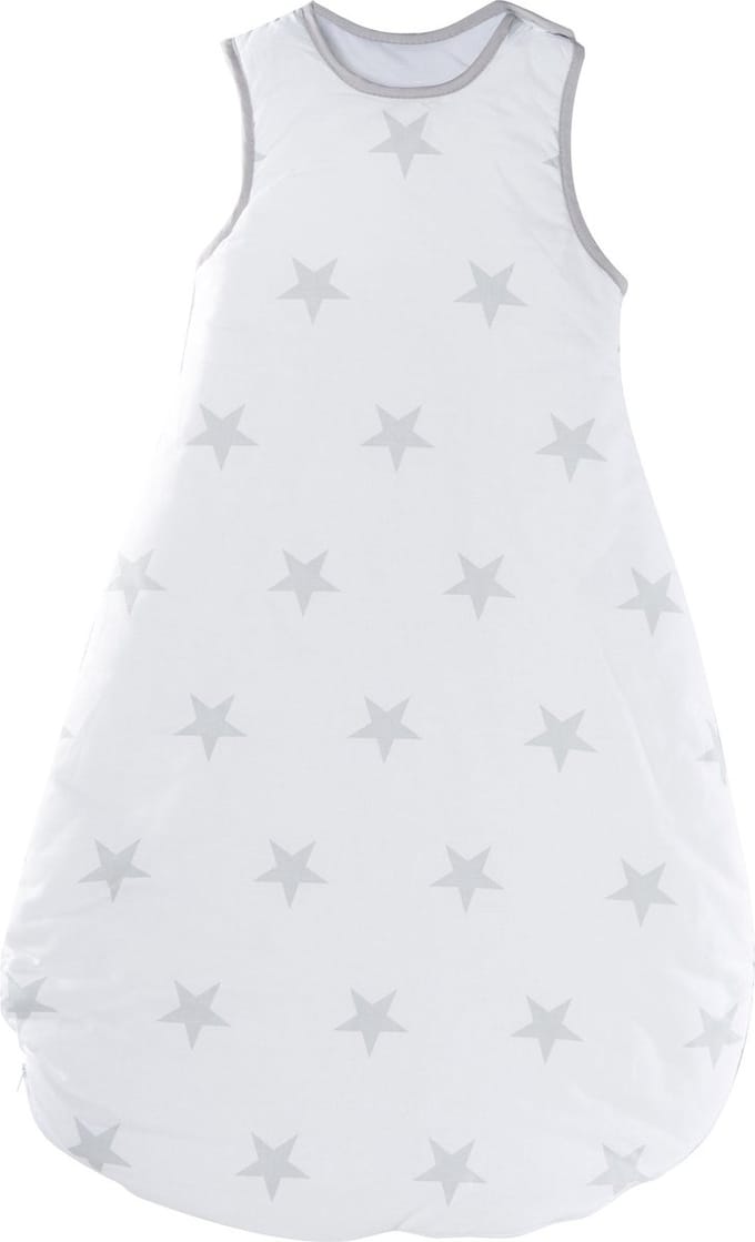 Roba Slaapzak Little Stars Junior 70 Cm Katoen Wit Maat 62/68