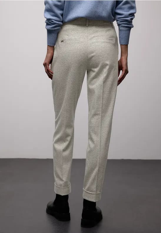 Broek met smalle pijpen