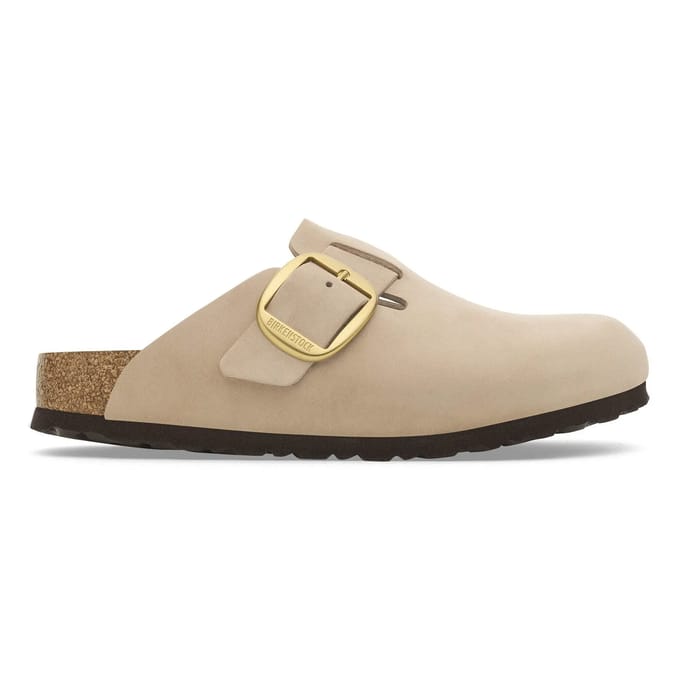 Leren damesklompen Birkenstock Boston Leather