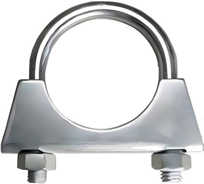 DELTAFIX uitlaatklem | Ø 38 mm x M8 | verzinkt