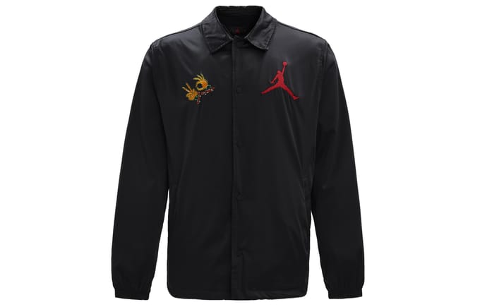 Jordan Jassen Heren Zwart Revers Matig Overig M black