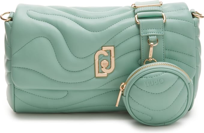 LIU JO Schoudertas Achala Crossover Bag Dust Jade Mintgroen