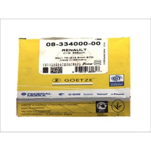 Goetze Engine Zuigerveren set GOETZE 08-334000-00