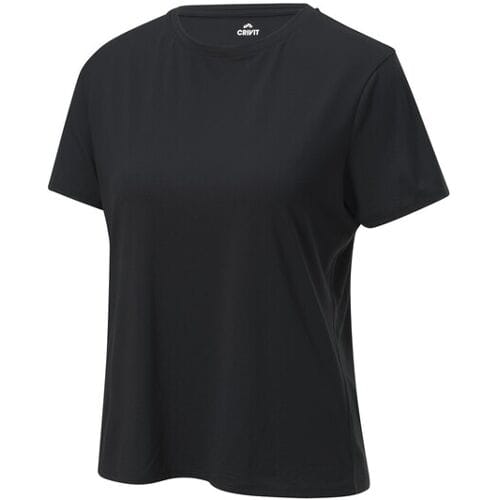 CRIVIT Dames sportshirt (Zwart, S (36/38))