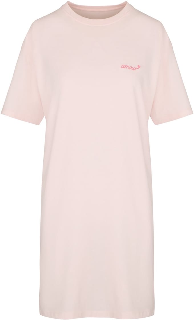 Hunkemöller Roundneck Nightshirt Roze