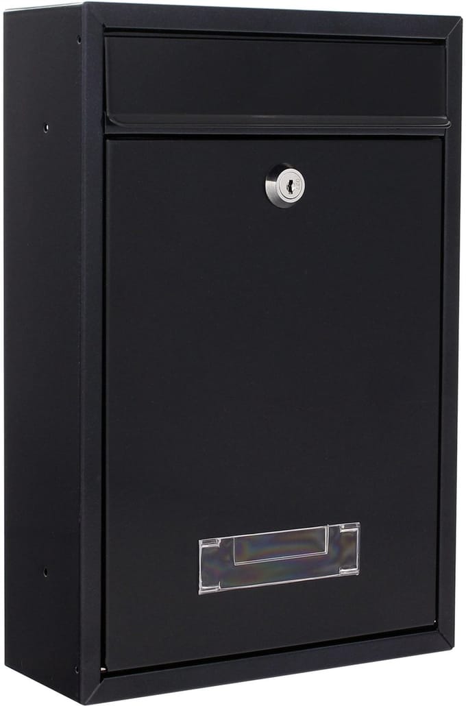 Rottner Brievenbus Tarvis - Antraciet - 32x21,5x9cm
