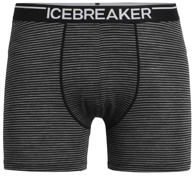 Icebreaker Anatomica Merino Boxers Grijs M Man