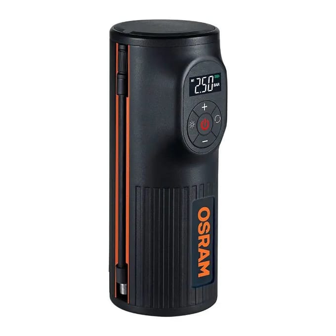 Osram Automotive TYREinflate 2000 Compressor 8.3 bar Opbergbox/tas, Digitaal display, Met werklamp