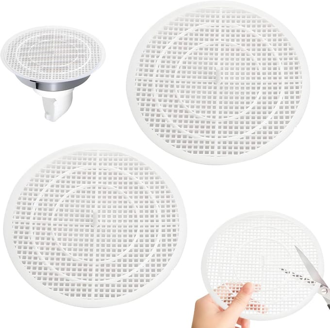 SolidKeus - Set van 2 Afvoerfilters voor Douche