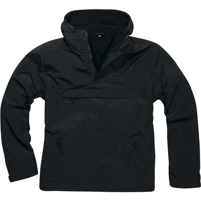Brandit Windbreaker - M tot 5XL - voor Mannen - zwart