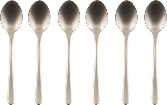 Theelepel Sambonet Taste Antique PVD Champagne (6-delig)