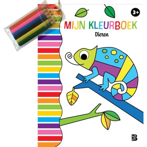 Dieren - Kleurboek Met Kleurpotloodjes
