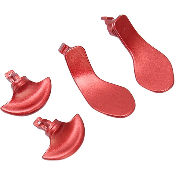 4 stuks Game Controller Achterknoppen Professionele Vervangende Metalen Achterknoppen voor PS5 Edge