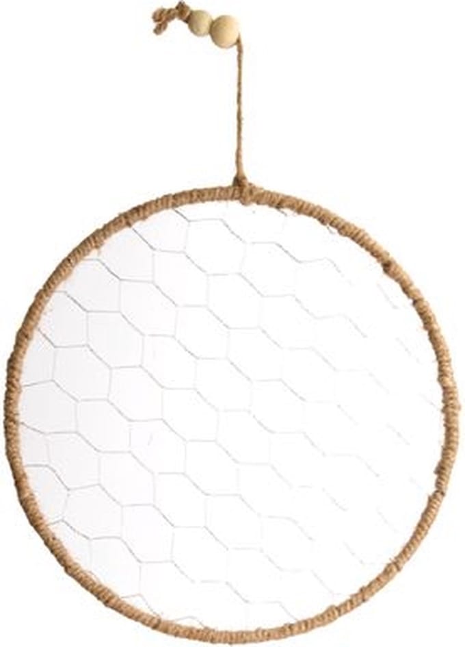 Dijk Natural Collections Hangend Touw Frame Rond 28cm