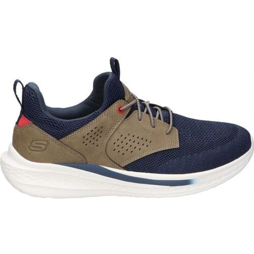 Skechers Slade heren sneaker - Blauw multi