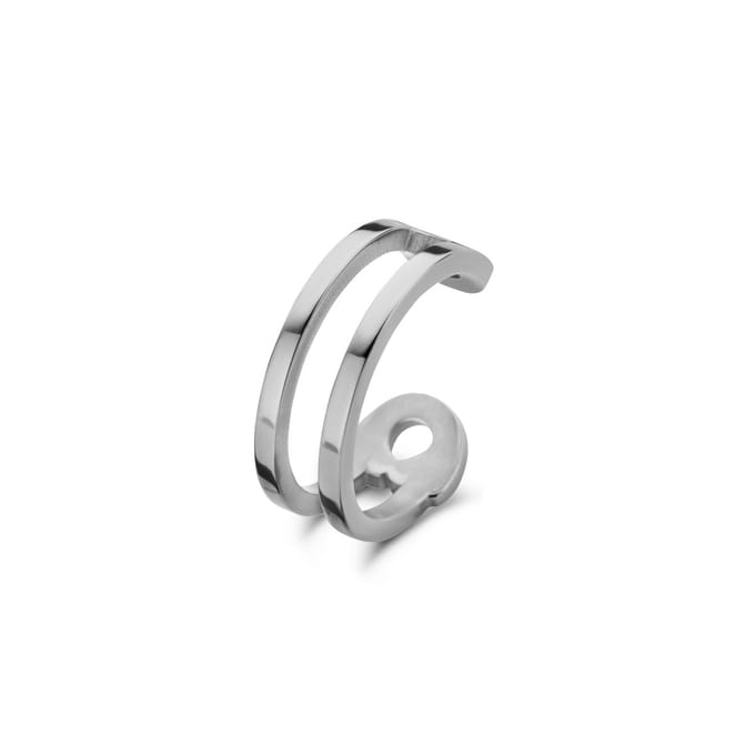 Safety Pin Ring in Stainless Steel