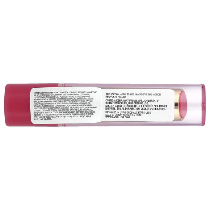 L.A. Girl, Sheer Tint Lip Balm, Glc603 Sheer Rose, 2G(0.07Oz) beige