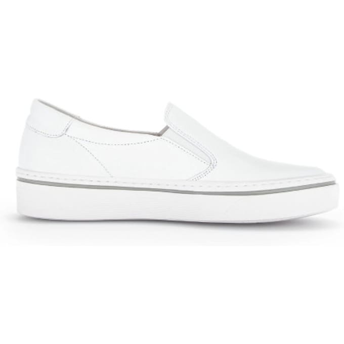 Gabor 23.265.21 - dames instapper - Wit - maat 44 (EU) 9.5 (UK)
