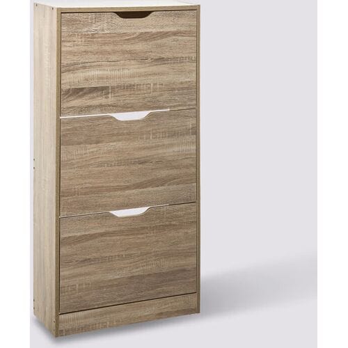 5five Schoenopbergunit - Natuurlijk, 60 x 23,3 x 119,5 cm