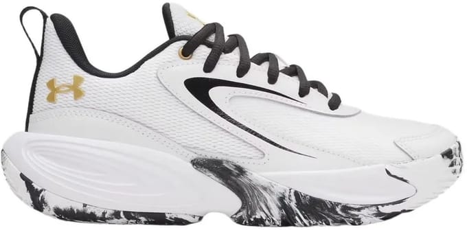 Under Armour Lockdown 8 Junior Basketbalschoenen Wit EU 37 1/2 Kinderen