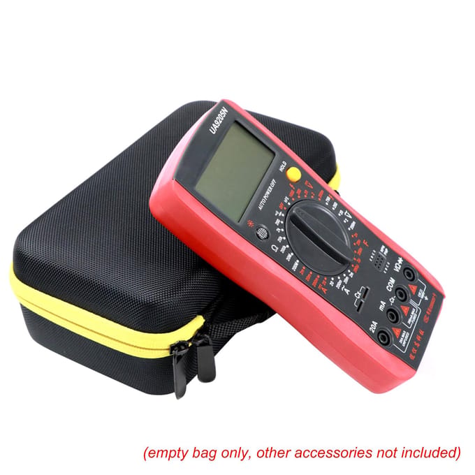 Multimeter opbergkoffer Draagtas voor multimeter, beschermende harde koffer vervanging voor zwart