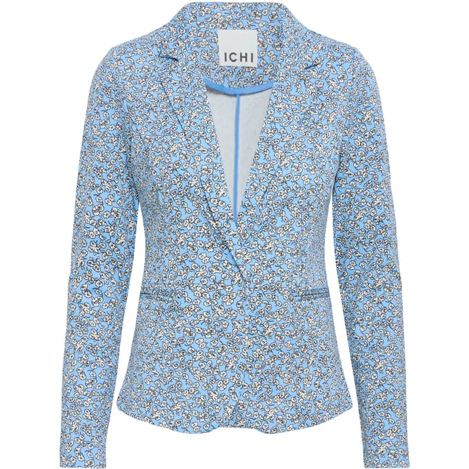 Blazer met print voor dames Ichi Kate 14