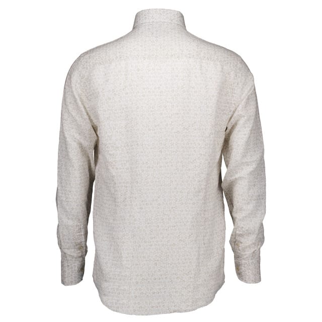 John Miller  Lange Mouw Overhemden Lichtbruin 5141256-620
