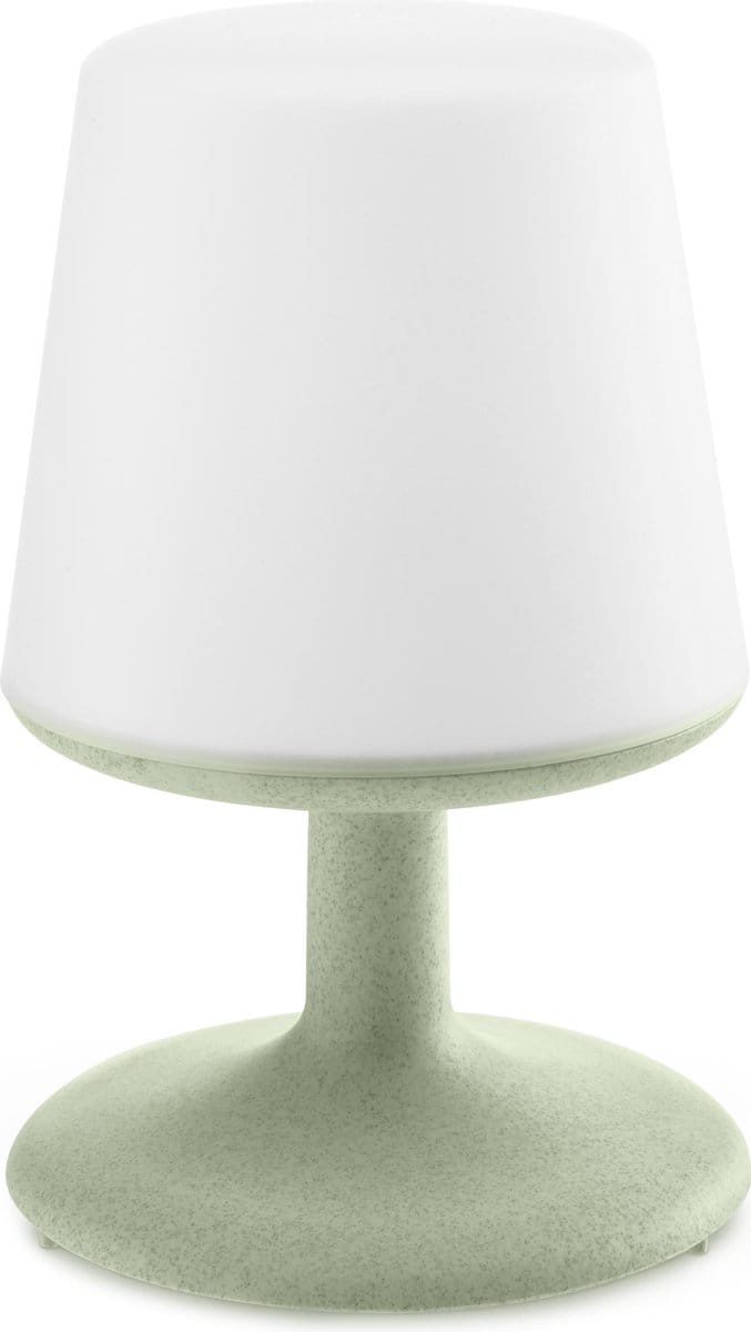 koziol Light To Go Organic tafellamp Groen, Wit