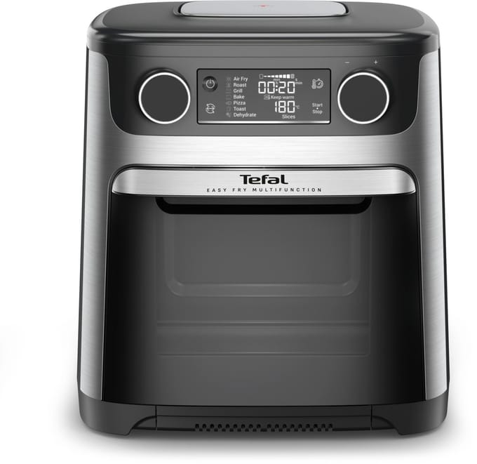 Tefal Easy Fry Multifunction FW556D - Airfryer & Oven 15L - 2000W - 9 Programma's - Rotisserie - RVS