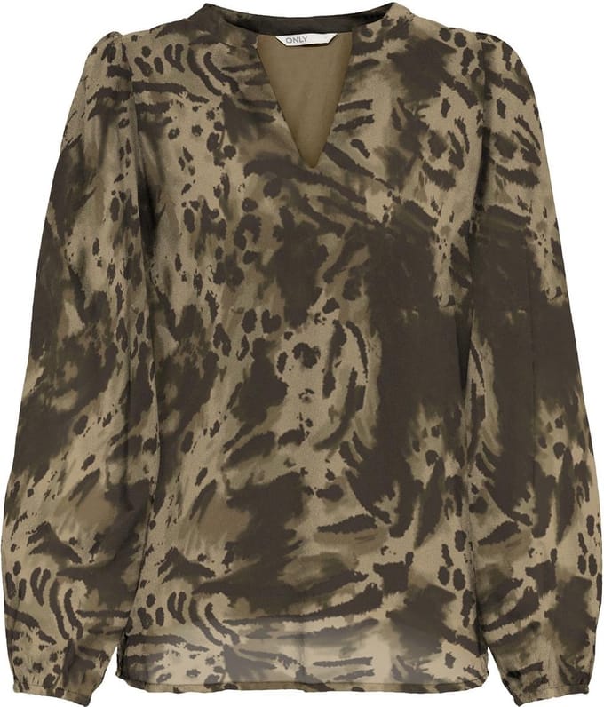 ONLY - ONLSTAR LIFE L/S V-NECK TOP WVN - Meisjes - Blouses