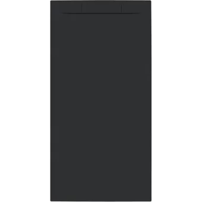 Allibert - Douchebak - Luna 160 X 80 Cm - Polybeton - Zwart