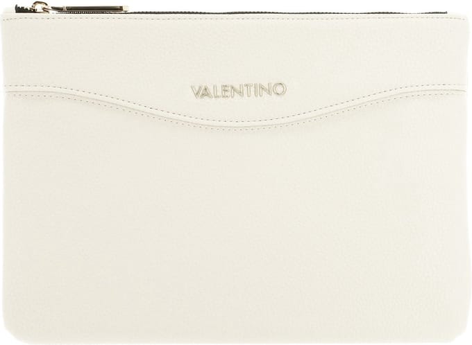 VALENTINO Utensil zak Cinnamon Re Soft Cosmetic Case Cream White Crème