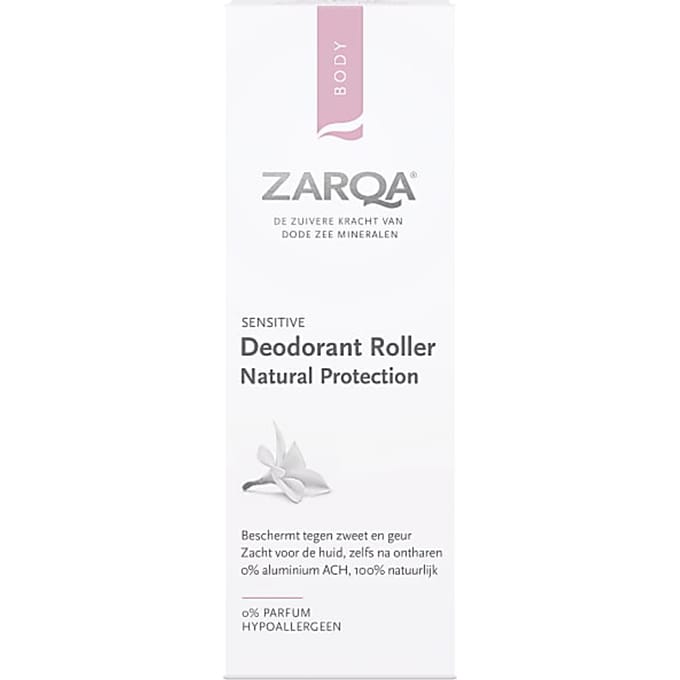 ZARQA Deodorant Roller Sensitive 50ml - 0% aluminium ACH