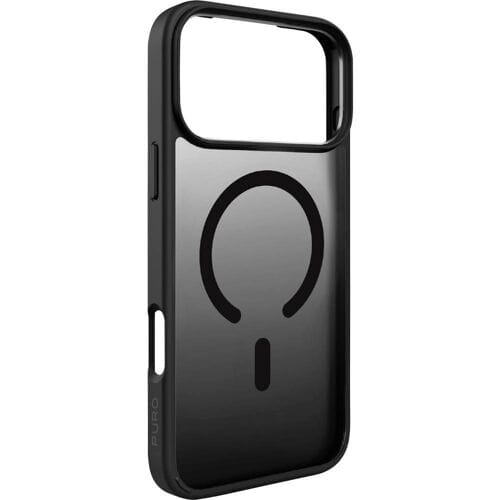 Puro Gradient TPU Case Compatible with MagSafe for iPhone 17 Pro Max - Black