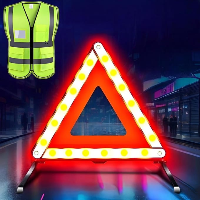 MRKK® Gevarendriehoek – Auto Veiligheidsset – Auto Accessoires