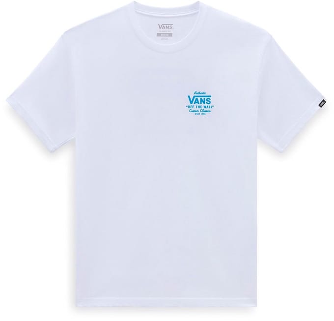Vans Holder St Classic T-shirt Met Korte Mouwen Wit S Man
