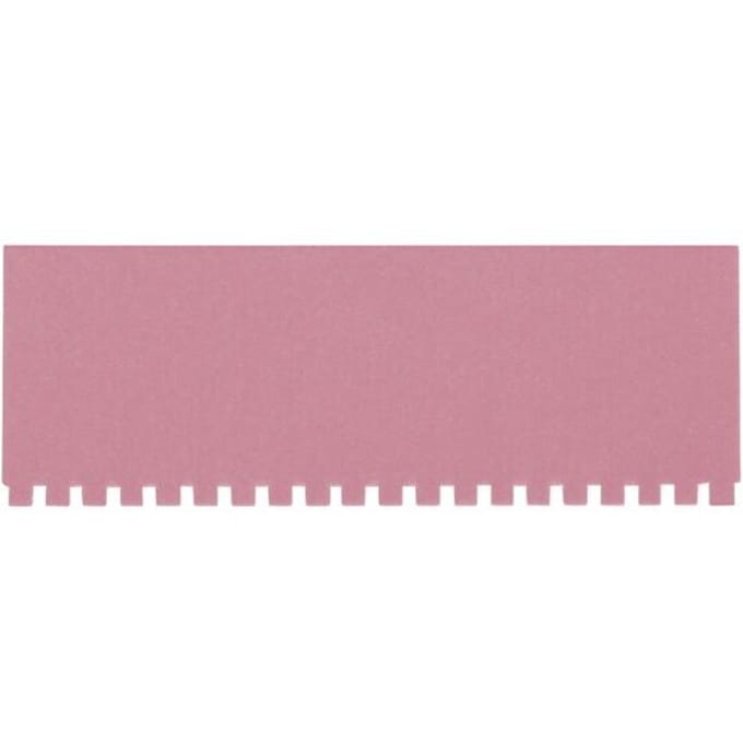 Naam-/markeringskaartjes, karton, roze