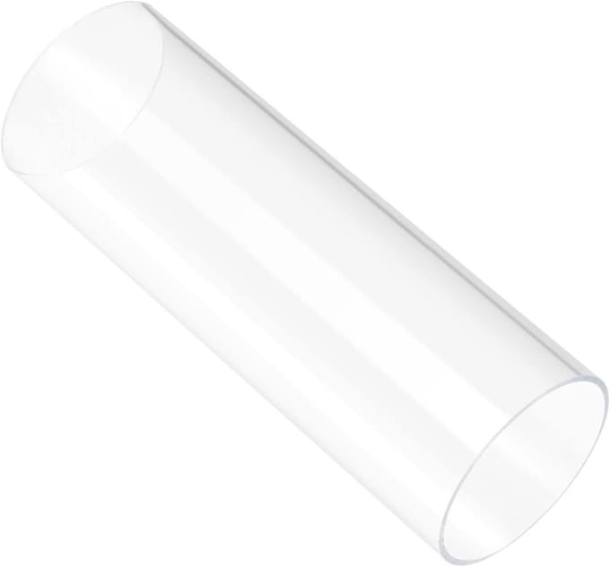 Acrylbuis Rond - Transparante Slang - Projecten Bouwen - Stijve Constructie - 200 mm Lengte - Transparant