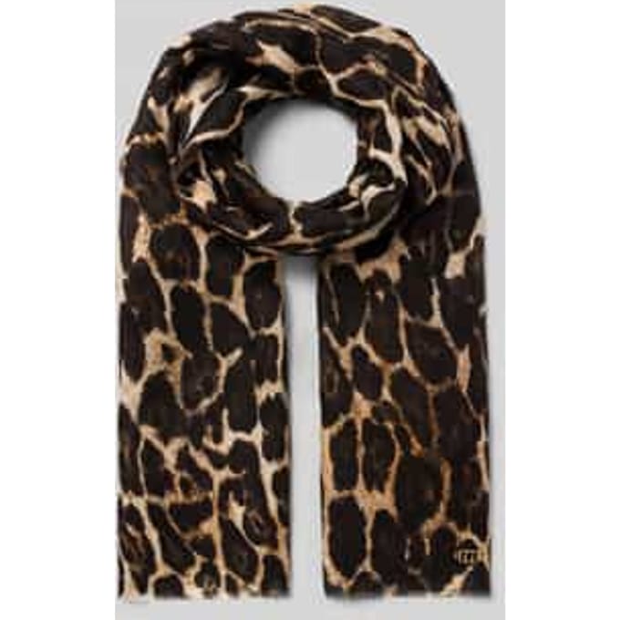 GUESS sjaal Printed Scarf 85X200 Leopard veelkleurig